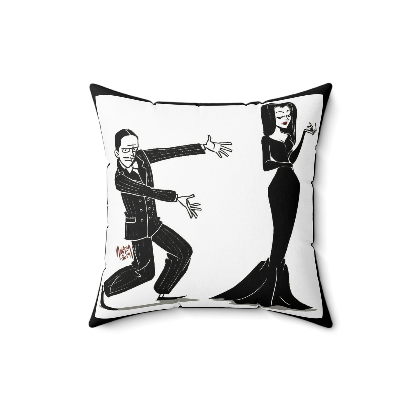 Morticia // Gomez Pillow